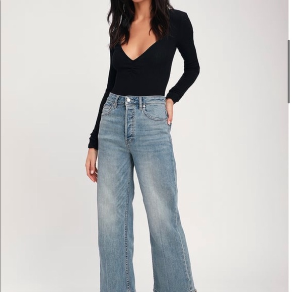 Free People Cozy Up With Me Ribbed Bodysuit - Picture 4 of 5